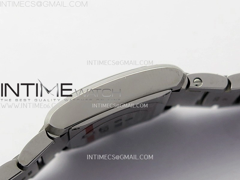 Tank Francaise Ladies 21.2mm SS 8848F 1:1 Best Edition Silver Dial on SS Bracelet Ronda Quartz V2